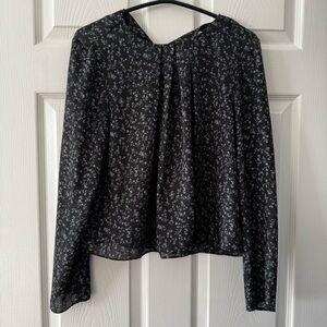 Oak + Fort Floral Blouse